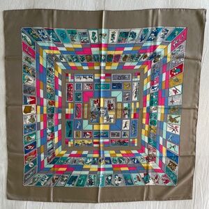 Hermes Silk Scarf